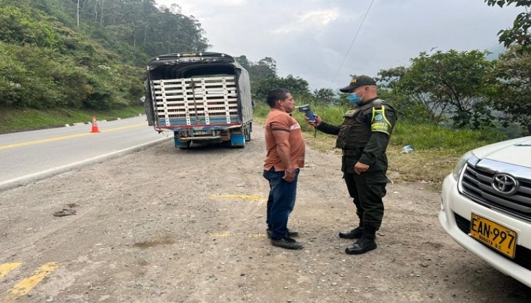 Policía Nacional incrementó los operativos de control. / Foto: Cortesía / La Opinión 