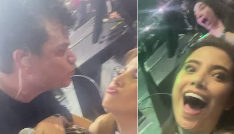 La protagonista de esta escena con Silvestre Dangond es la venezolana Carolina Sulbarán, de 21 años.