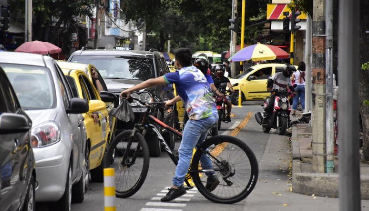 Problemas de la bici infraestructura en el centro