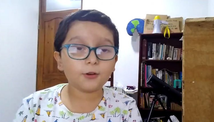 Francisco Vera fue reconocido por la plataforma Global Child Prodigy Awards