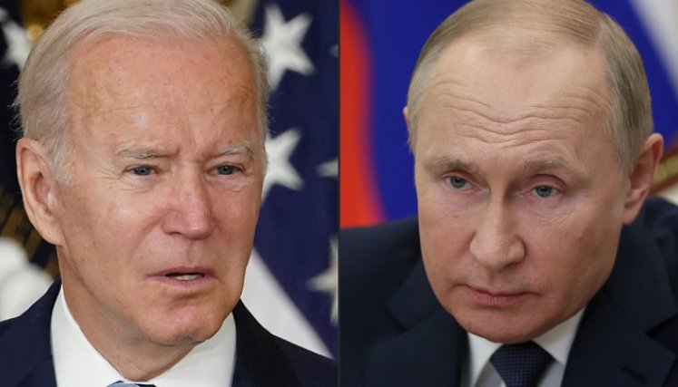 Joe Biden y Vladimir Putin hablarán por teléfono el jueves para discutir diversos temas. / Foto: AFP