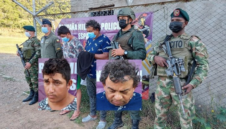 Wilfredo Rodríguez y Miguel Álvarez fueron detenidos en La Gabarra.