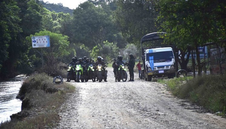 El operativo de la Policía se dio en la zona rural de Cúcuta.