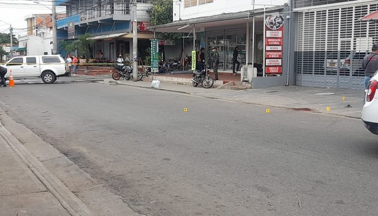 Franklin José Páez Solórzano recibió tres impactos de bala.