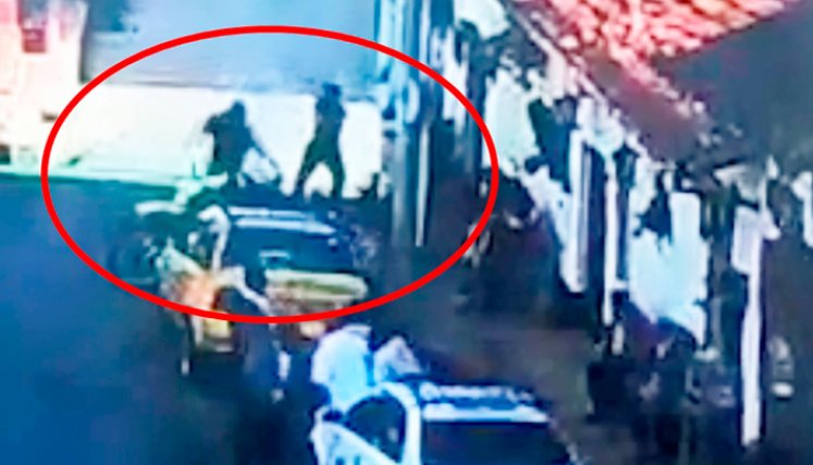 policia muerto en Cácota