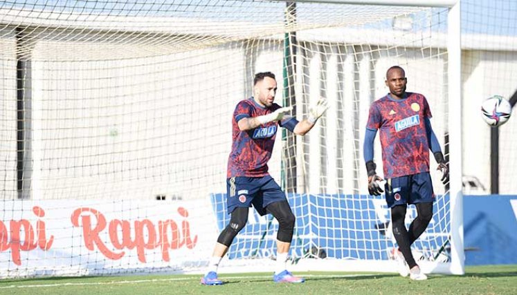 David Ospina, arquero de la selección Colombia. 