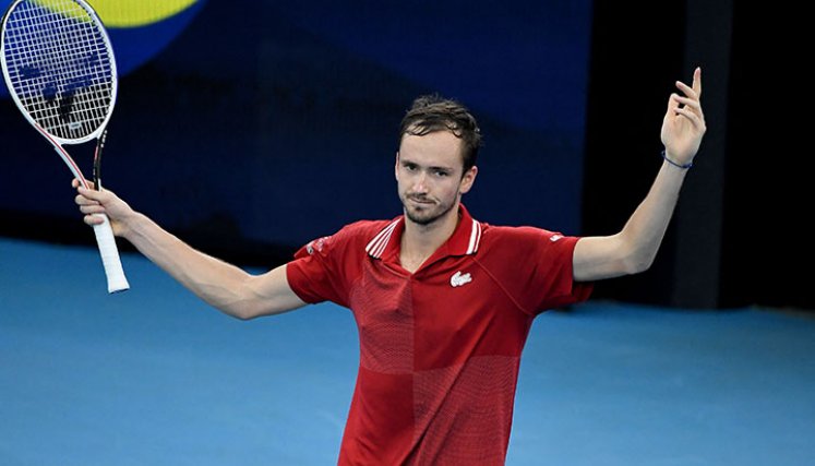 Daniil Medvedev, tenista ruso. 