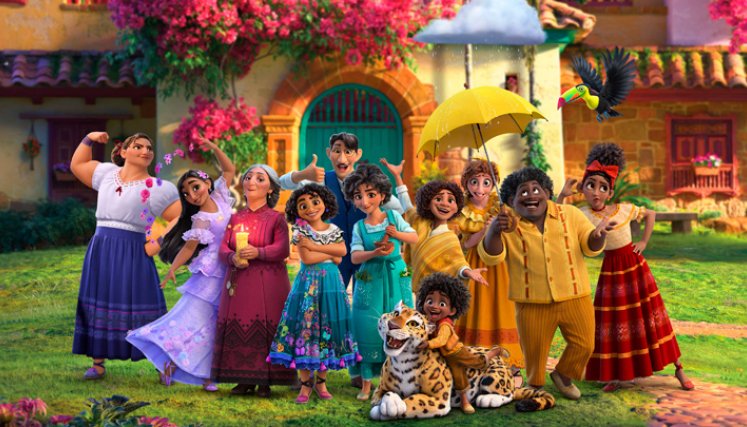 'Encanto' superó a 'Luca' de Pixar, así como 'Flee', así como 'Raya y el último dragón', además de 'Muy Sunny Maad'. / Foto: Colprensa 