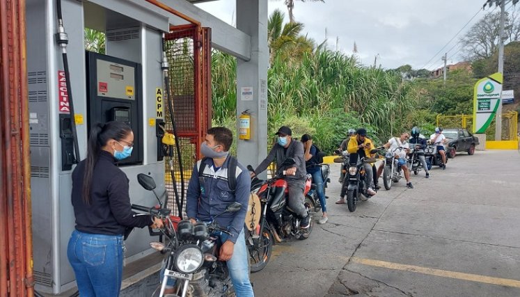 os propietarios de estaciones de combustibles solicitan al Ministerio de Minas y Energía el aumento de cupos para el municipio de Ocaña.
