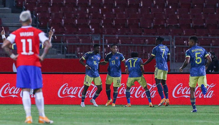 Jefferson Lerma, volante de la selección Colombia