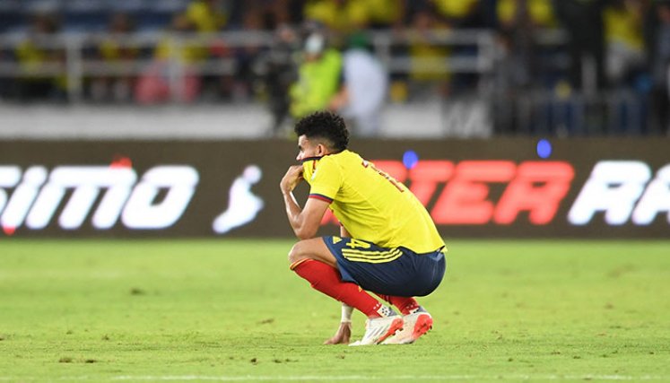 Luis Díaz contra Perú.