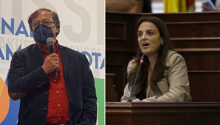  Petro se enfrenta con exministra por usar verbo 'abudinear'./Foto: Colprensa