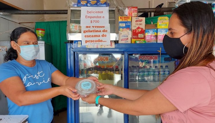 La crisis sanitaria producto de la pandemia se convirtió en la gran oportunidad para un emprendimiento en el municipio de Ocaña. Las escamas de pescado pueden calmar muchas dolencias.