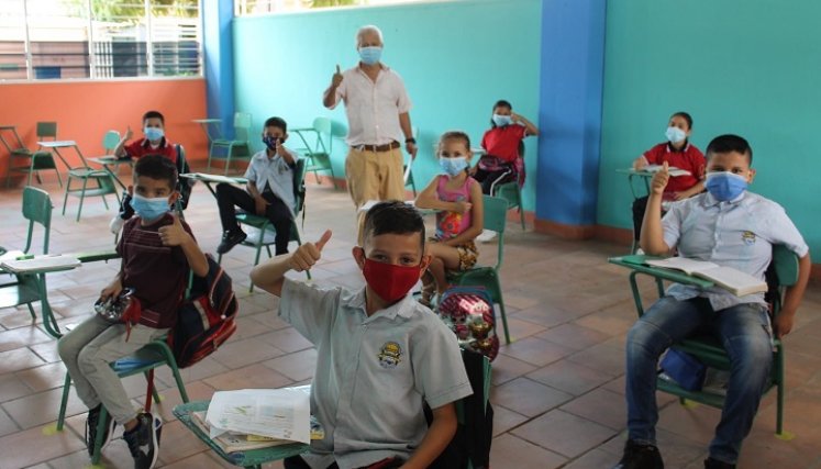 El Ministerio de Educación ha dicho que el calendario académico de 2022 iniciará con presencialidad./Foto archivo La Opinión
