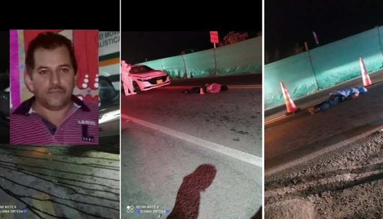 Accidente de tránsito.