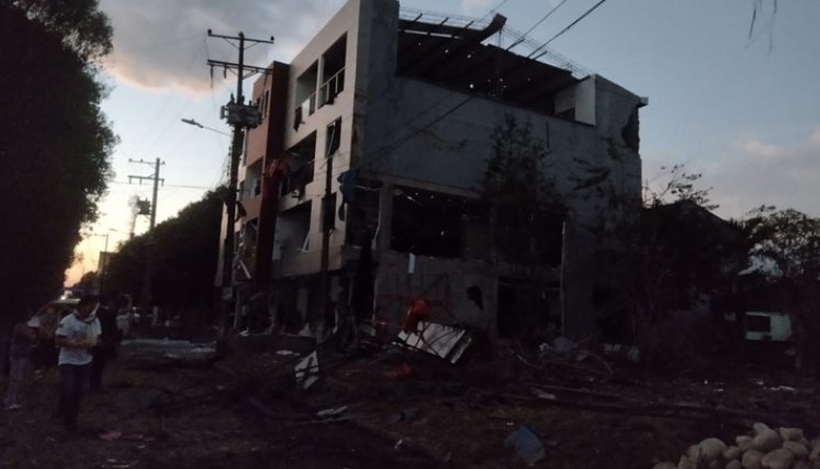 Un muerto y cinco heridos en atentado de carro bomba en Saravena. / Colprensa
