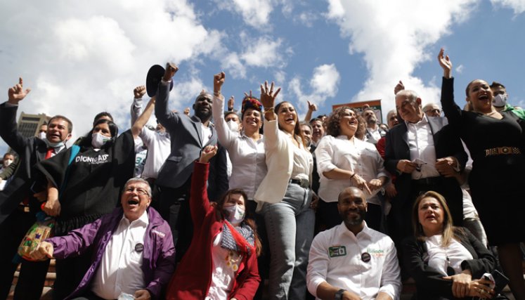Entre las propuestas de esta lista al Congreso estará la reducción del período de vacaciones de los congresistas, proyectos conjuntos para beneficiar a las regiones del país. / Foto: Colprensa