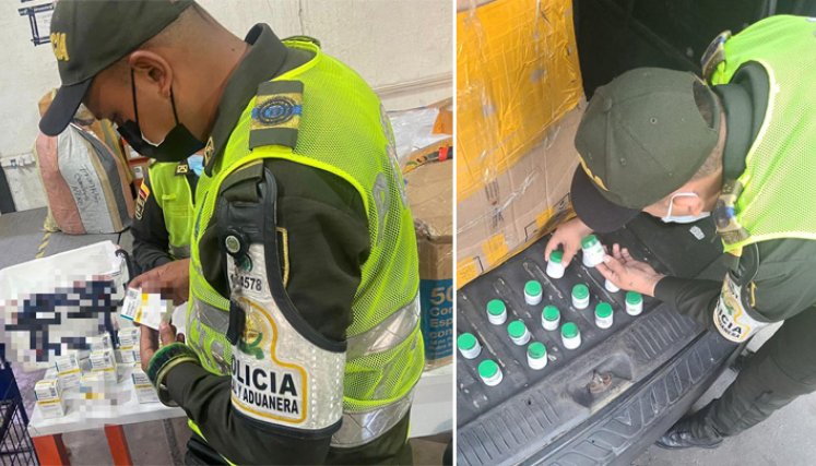 Las diferentes mercancías retenidas están avaluadas en más de $119 millones.