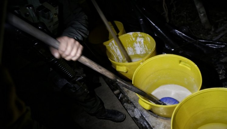 Armada y Fiscalía incautaron 339 toneladas de cocaína en 2021./Foto: Colprensa