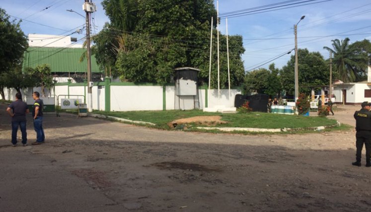 Estación de Policía de Tibú.