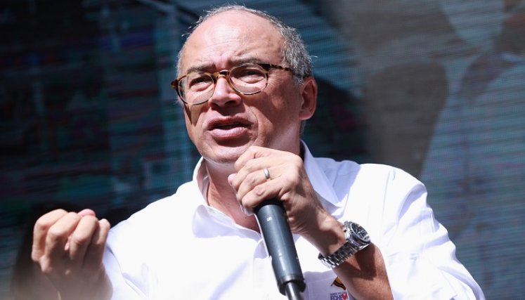 Juan Carlos Echeverry se retiró de su candidatura presidencial./Foto: Colprensa