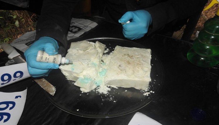 Desmantelan 'megalaboratorio' de droga en Sardinata./Foto: cortesía