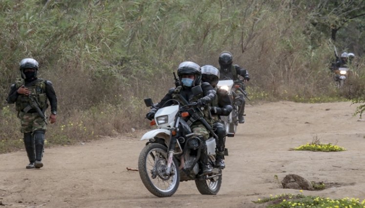 El Ejército estuvo en la zona el día del hecho.