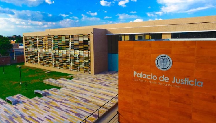 En febrero empezaría a funcionar el primer Palacio de Justicia de Los Patios./Foto: cortesía