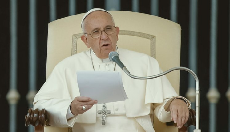 La Iglesia, con la ayuda de Dios, está cumpliendo con firme determinación con el compromiso de rendir justicia, señaló el papa. / Foto: Colprensa