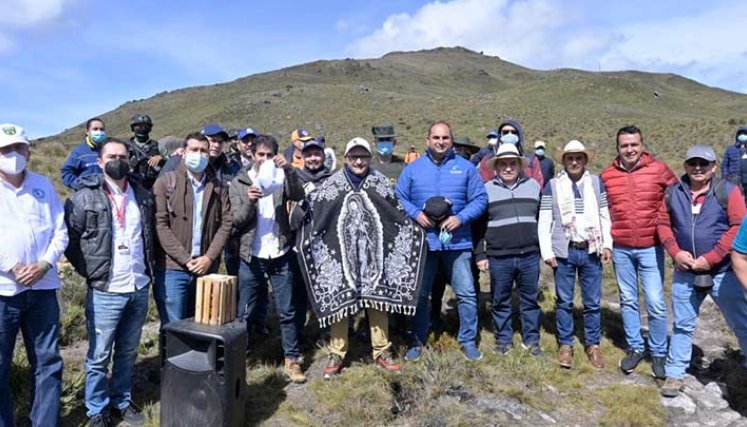 En el páramo de Guerrero comenzó la siembra d árboles/Foto cortesía