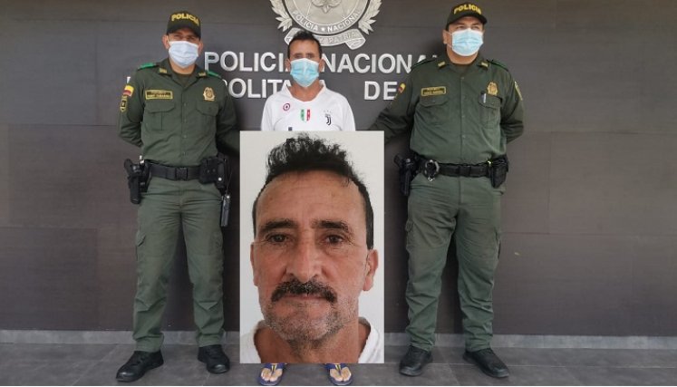 Luis Gerardo Serra, de 56 años, fue detenido en flagrancia.