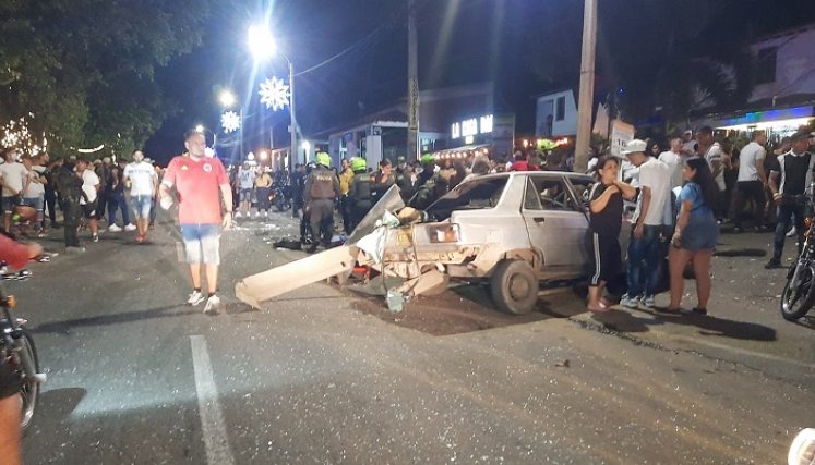 El hecho se dio en el sector Villa Antigua.