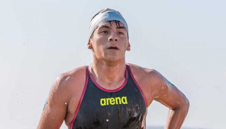 Freddy Arévalo Pinto, promesa  de la natación nortesantandereana.