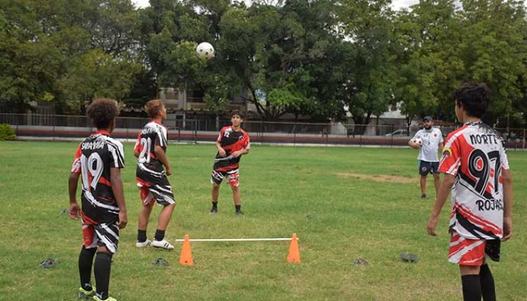 La selección Norte de fútbol Sub-13, continúa entrenando para afrontar la segunda parte del Interligas.