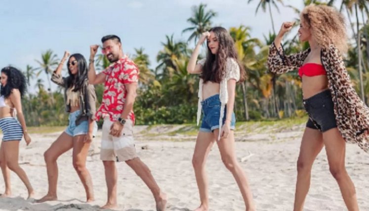 Muvará grabó en las playas de Santa Marta