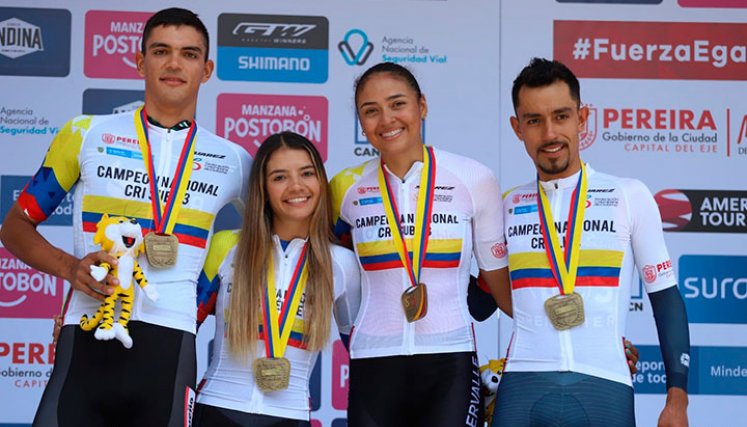Campeones nacionales de la contrarreloj ruta 2022. 