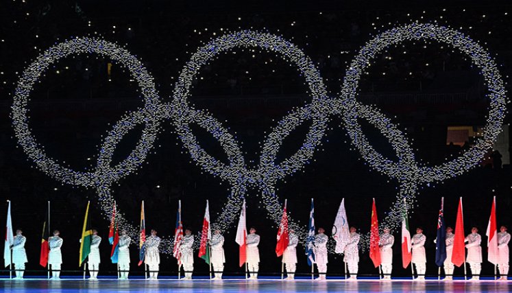 Ceremonia de los Juegos Olímpicos.