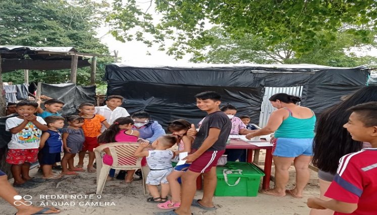 El programa se ejecuta en lugares apartados como los resguardos indígenas.