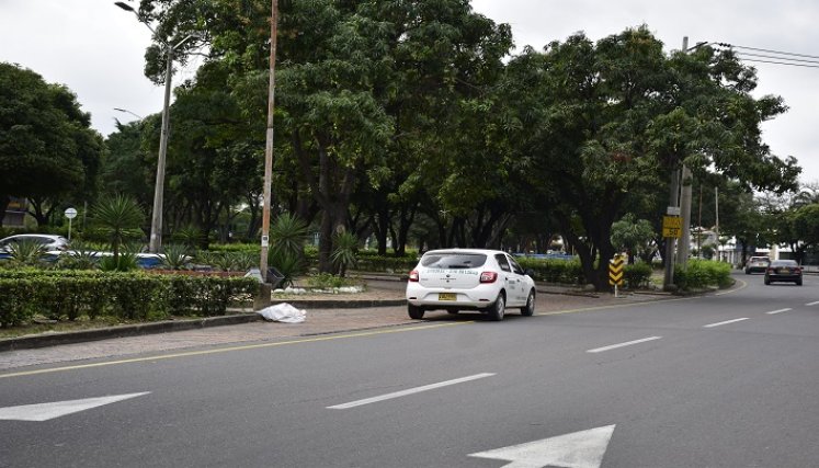 Cruce vial de Libertadores. / Foto: Pablo Castillo / La Opinión 