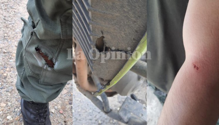 Herido en hostigamiento contra comandante de la Mecuc.