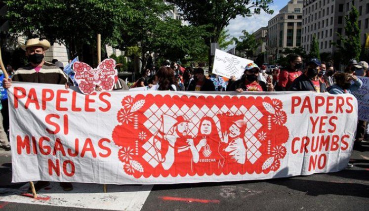 Migrantes en Estados Unidos.