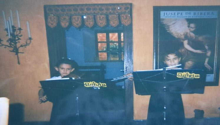 Empezaron en la Fundación Batuta a los cuatro y cinco años. Foto: Cortesía/La Opinión.