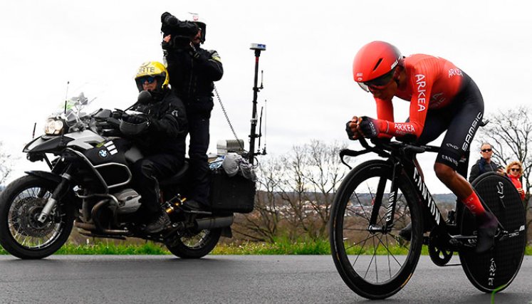Nairo Quintana, corredor del Arkea Samsic. 