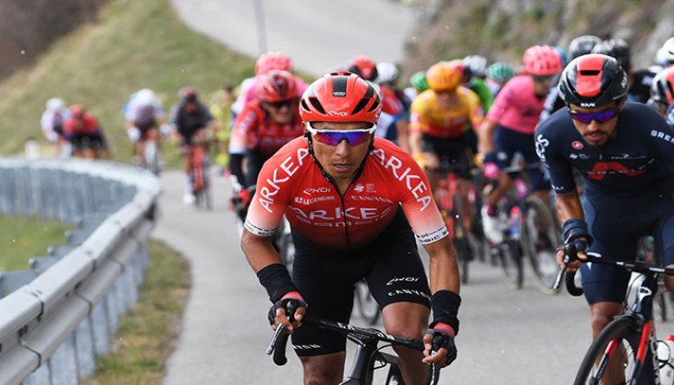 Nairo Quintana, ciclista colombiano.