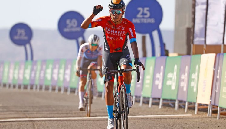 Santiago Buitrago, ciclista colombiano. 