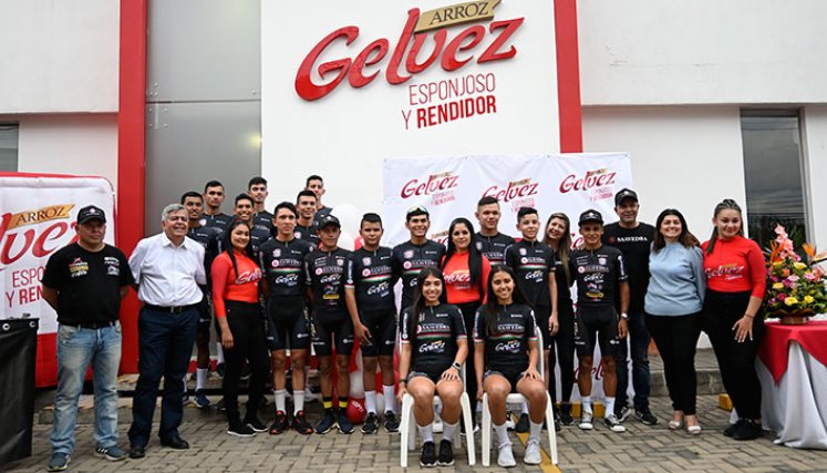 El Team Saavedra 2022 contará con el apoyó de la empresa Arroz Gelvez. 
