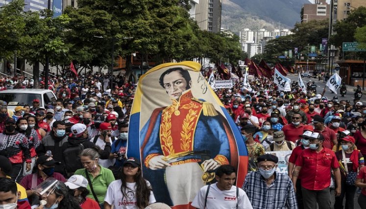 Chavistas celebraron el día de la juventud 
