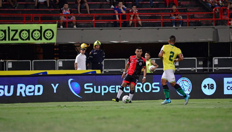 Winston Ramírez, lateral cucuteño. 