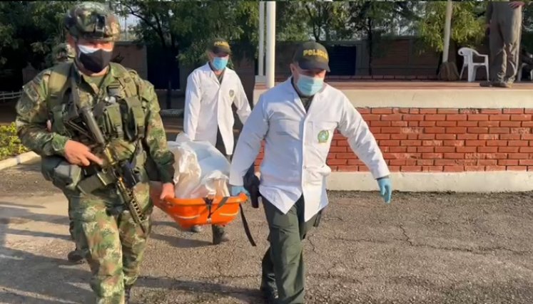 Presunto integrante del atentado en Aguaclara, muerto.