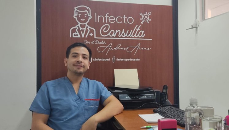 La Opinión conversó con el médico pediatra Andrés Felipe Arias, especialista en Infectología, sobre el panorama de la pandemia y qué se puede esperar. / Foto: Leonardo Oliveros